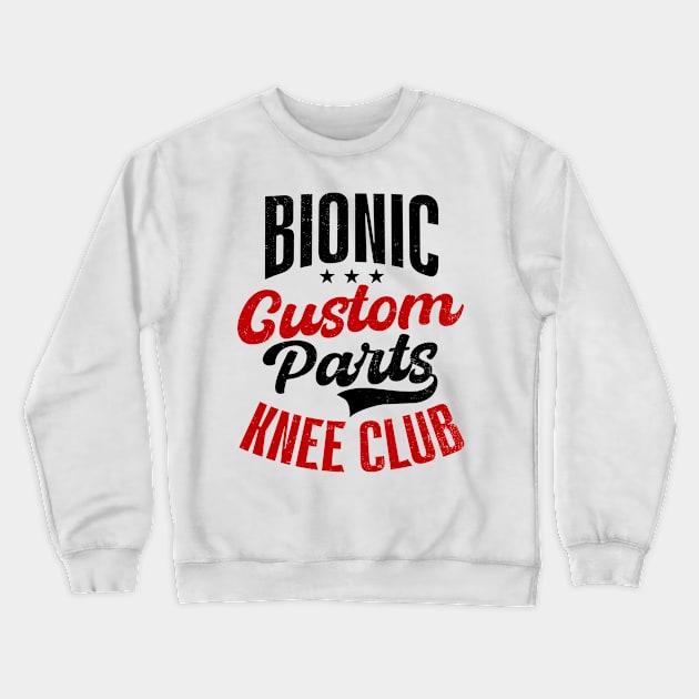 Knee Surgery Shirt | Custom Parts Crewneck Sweatshirt by Gawkclothing